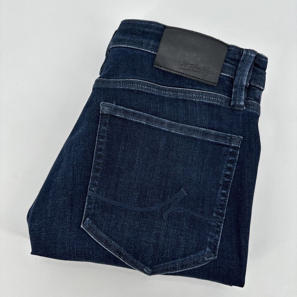 34 Heritage Jeans Mens 33x32 Champ Athletic Fit Jeans in Deep Urban Comfort Rise
